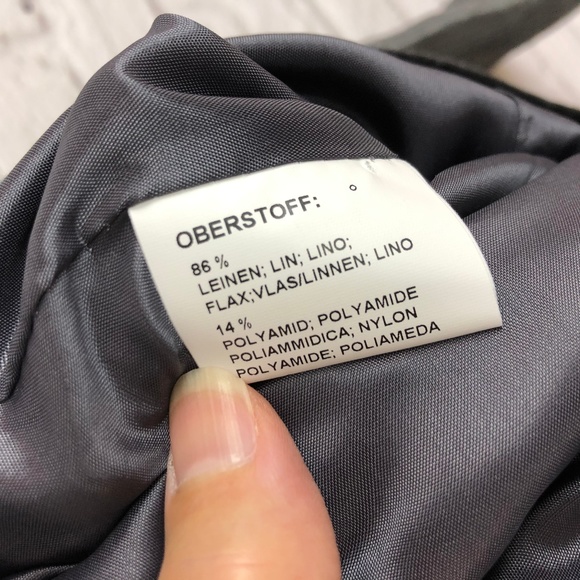 NWOT Linea Tesini Blazer Dark Gray Size 10 - Picture 4 of 5